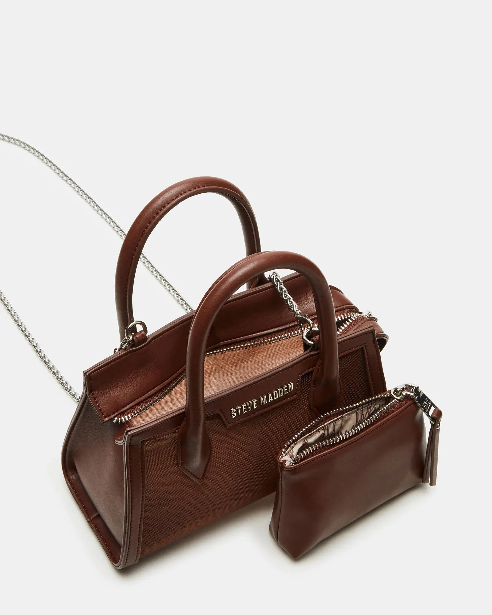 PEACHY BAG BROWN MULTI
