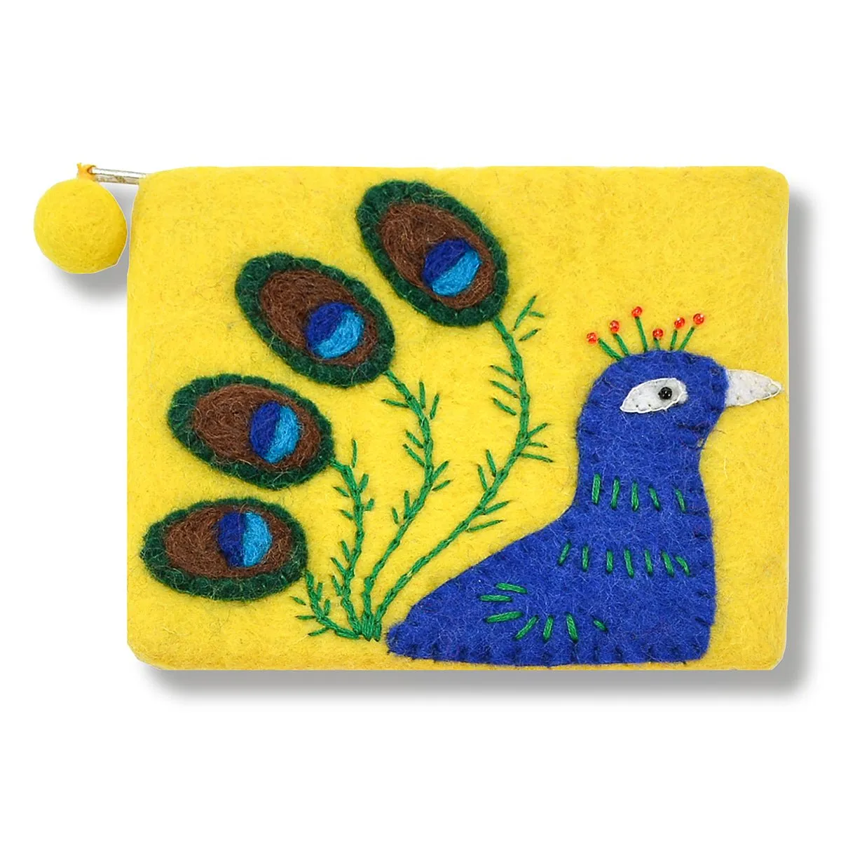 Peacock Design Coin Purse