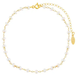 Pearl Beaded Anklet