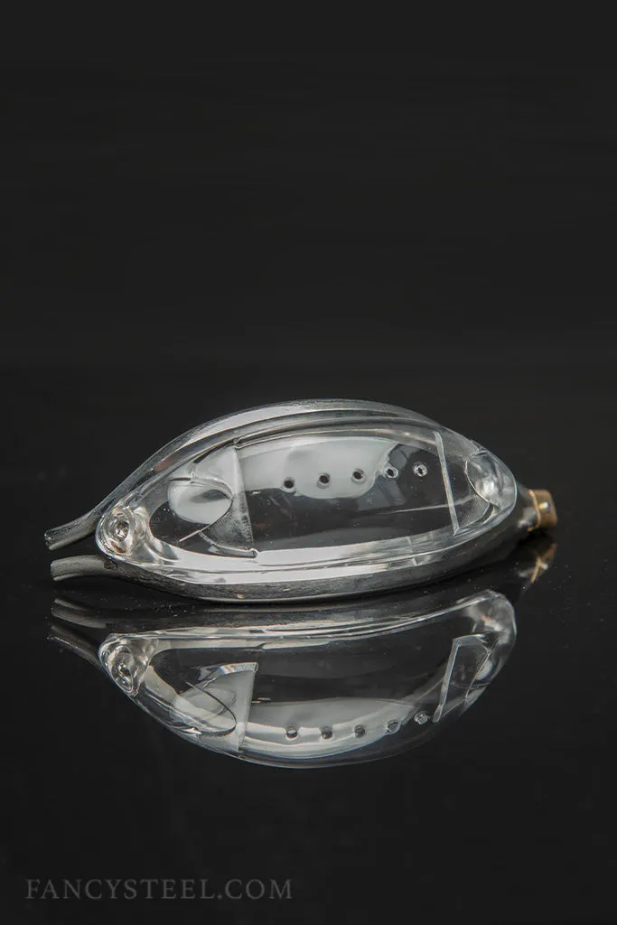 Peekaboo clear dome shield