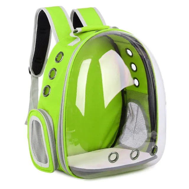 Pet Transport Bag Carrying For Cats .Cat Carrier Bags Breathable Pet Carriers Small Dog Cat Backpack Travel Space Capsule Cage