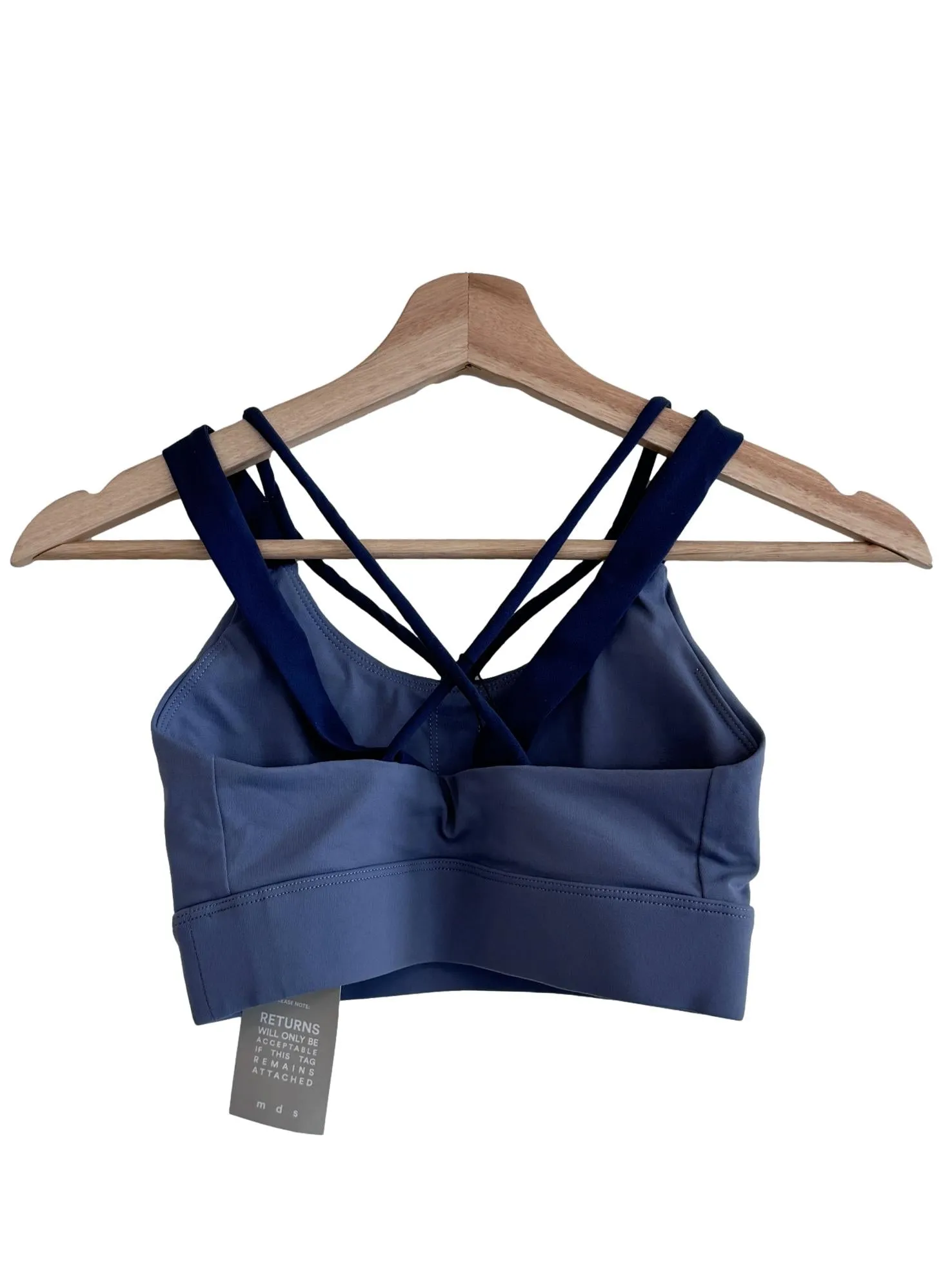 Pewter Sports Bra