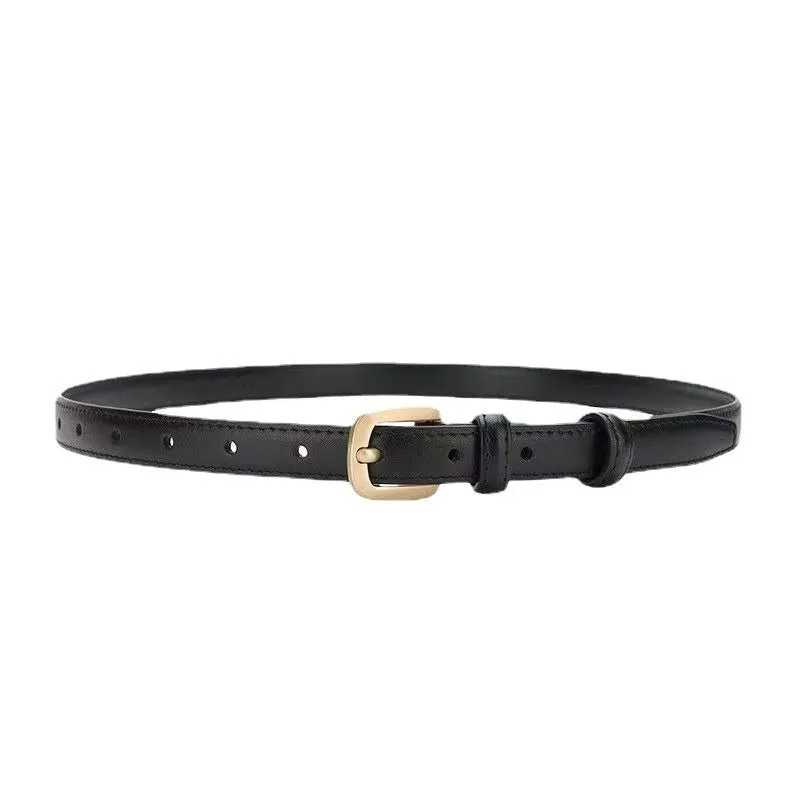 Pin Buckle Thin Belt Women's All-match Decoration Simple