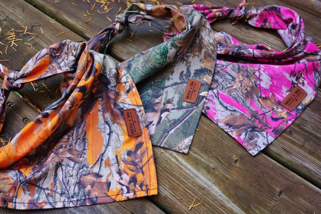 Pink Camo - Pet Bandana