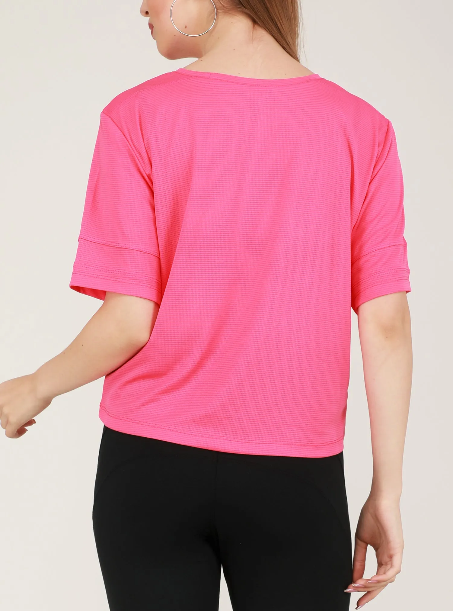 Pink Crop Top