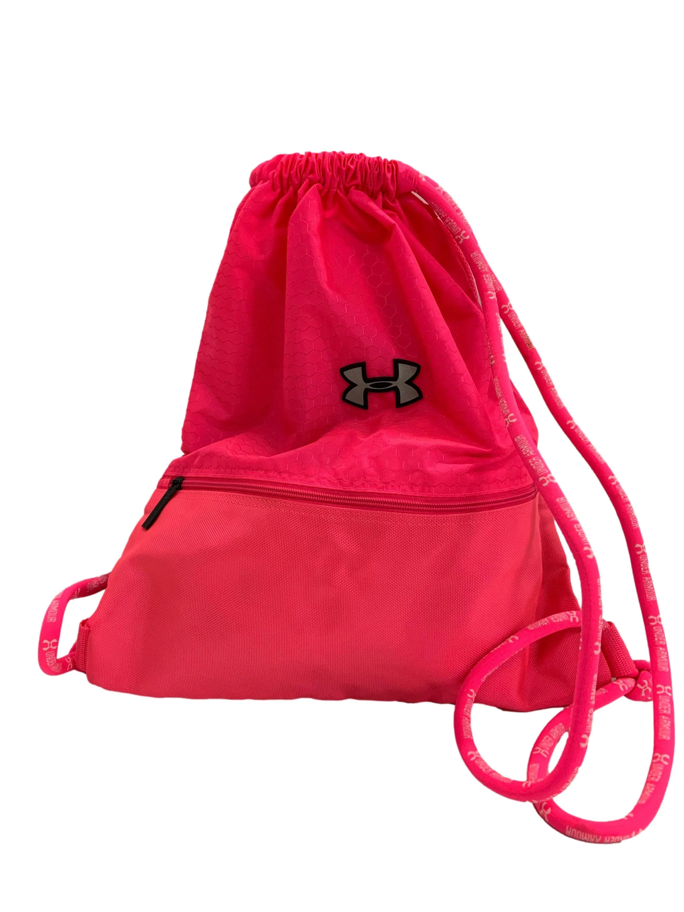 Pink Drawstring Bag