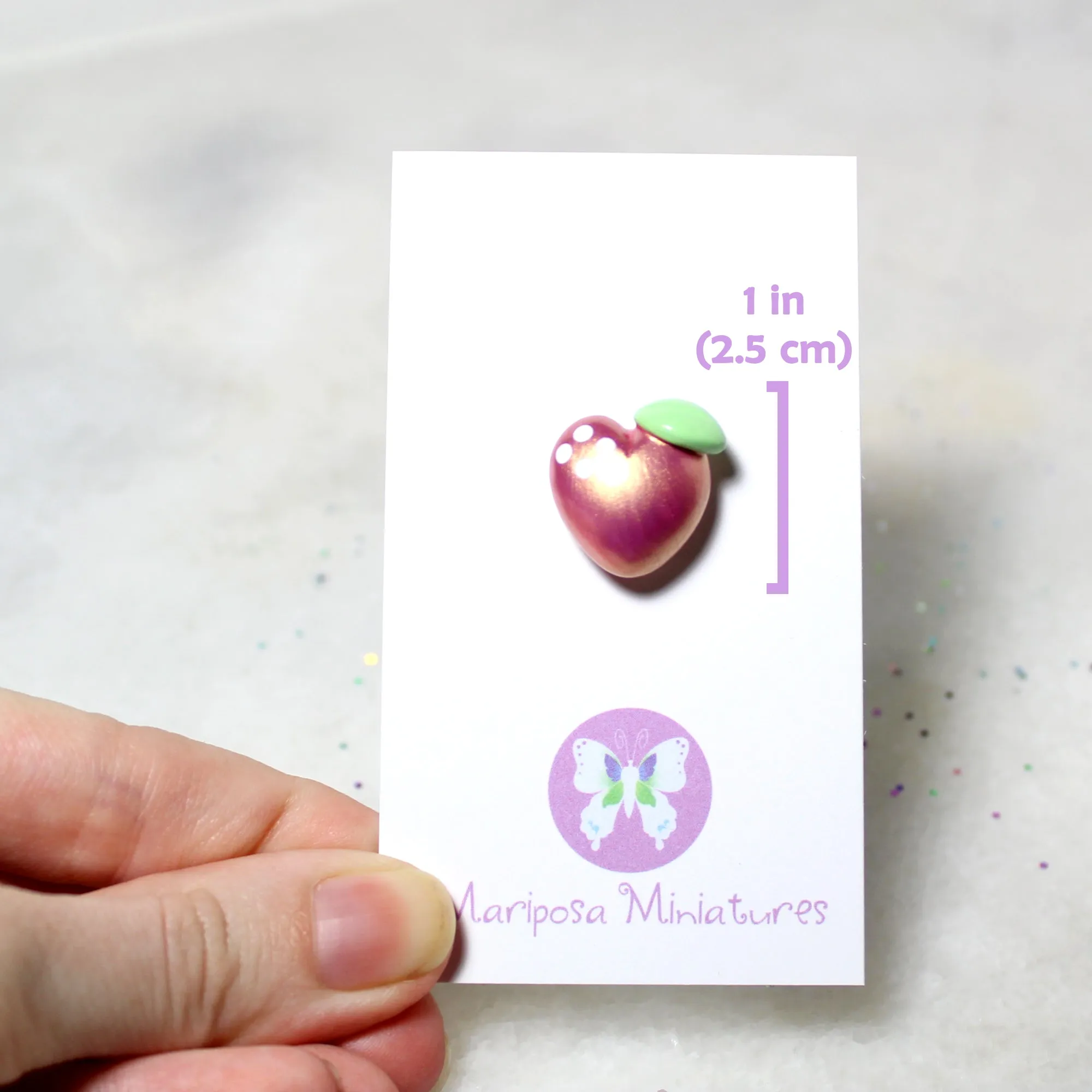 Pink Gold Peach Pin