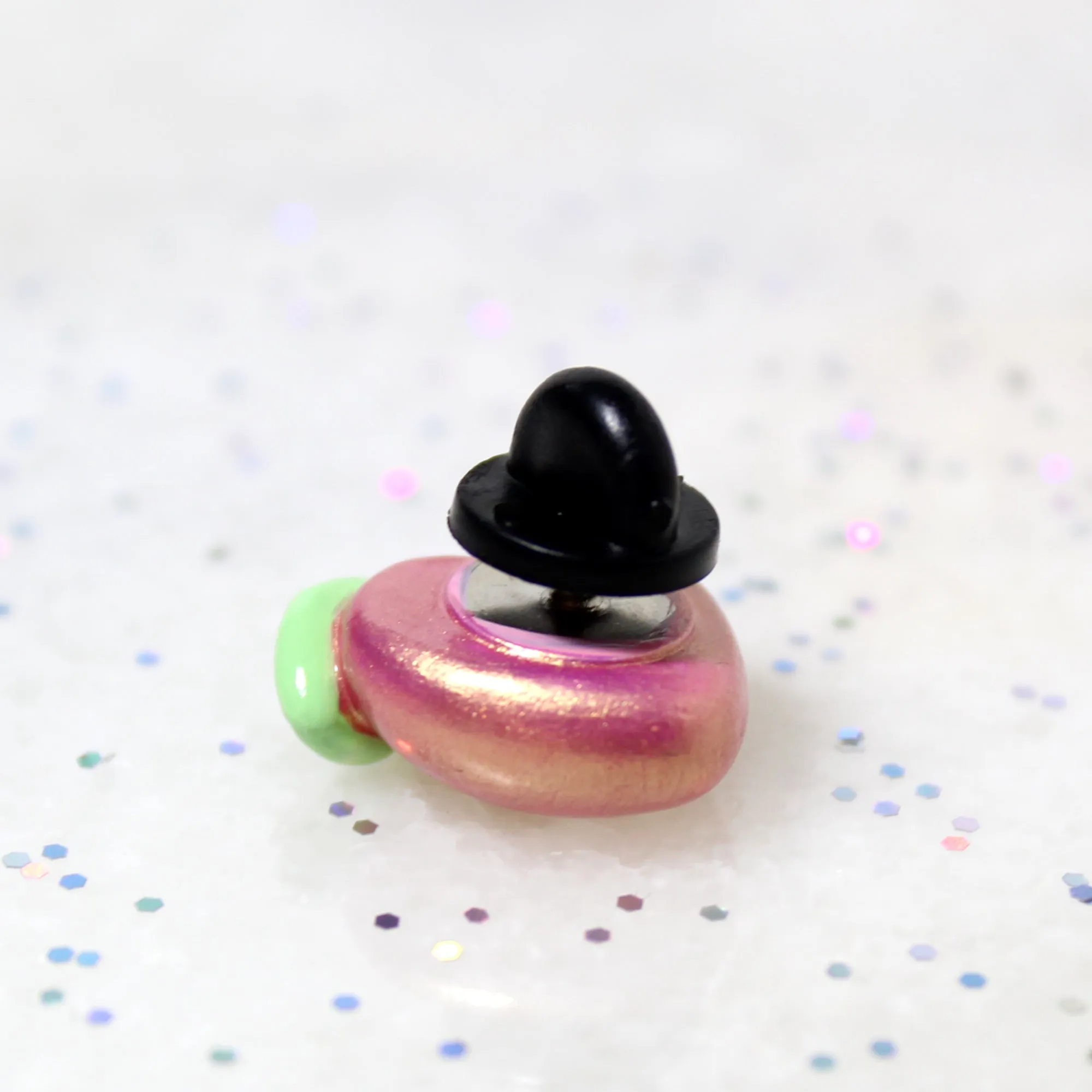 Pink Gold Peach Pin