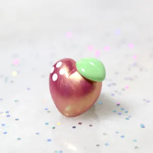 Pink Gold Peach Pin