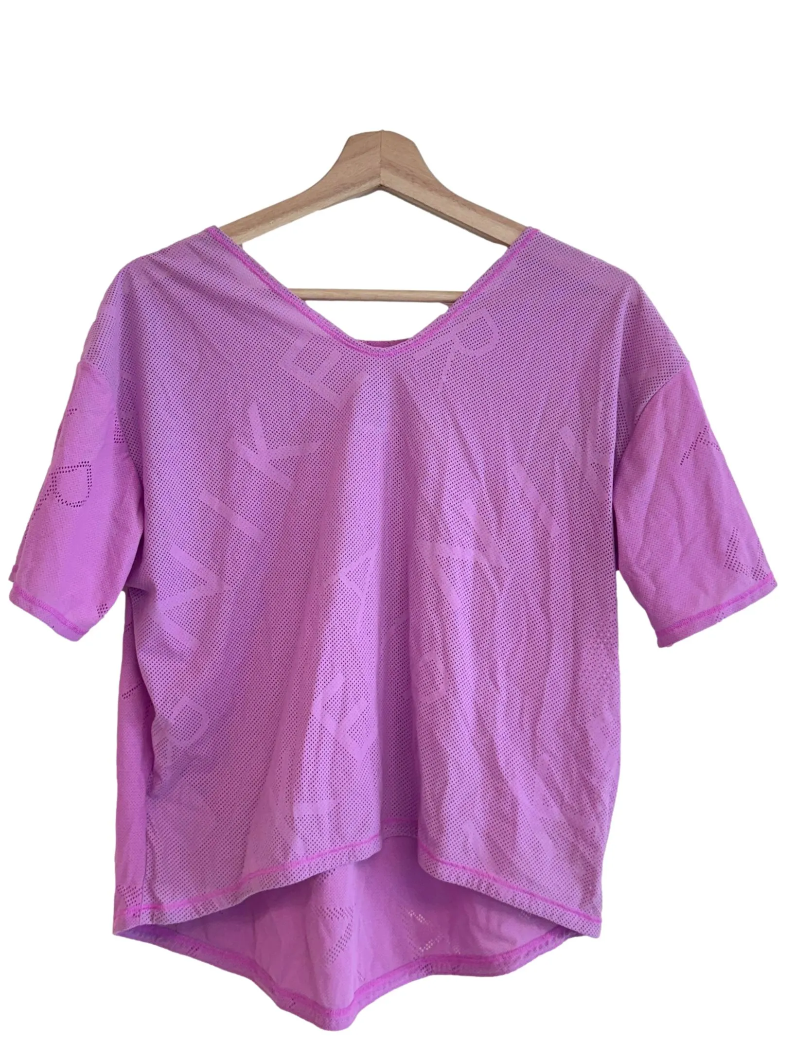 Pink Sheer Top