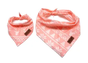 Pink Winter Sweater - Pet Bandana