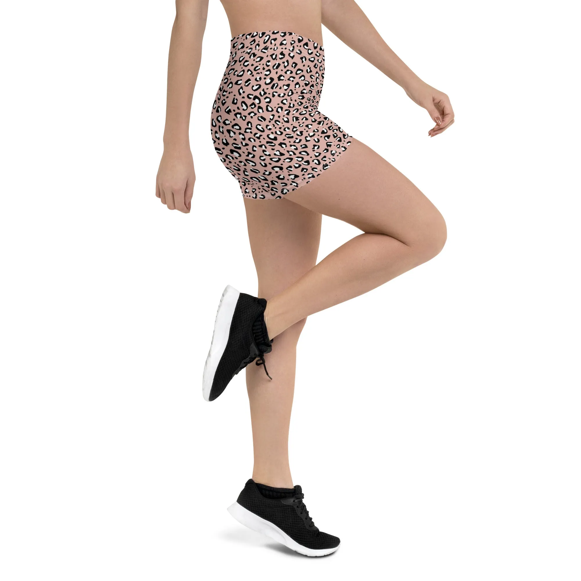 Pinkish lepo Gym Shorts