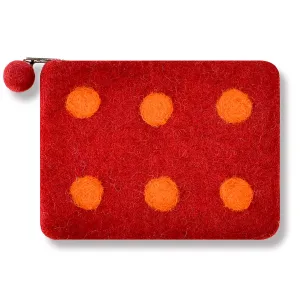 Polka Dot Coin Purse