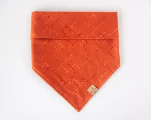 Pop of Orange Dog Bandana (Personalization Available)