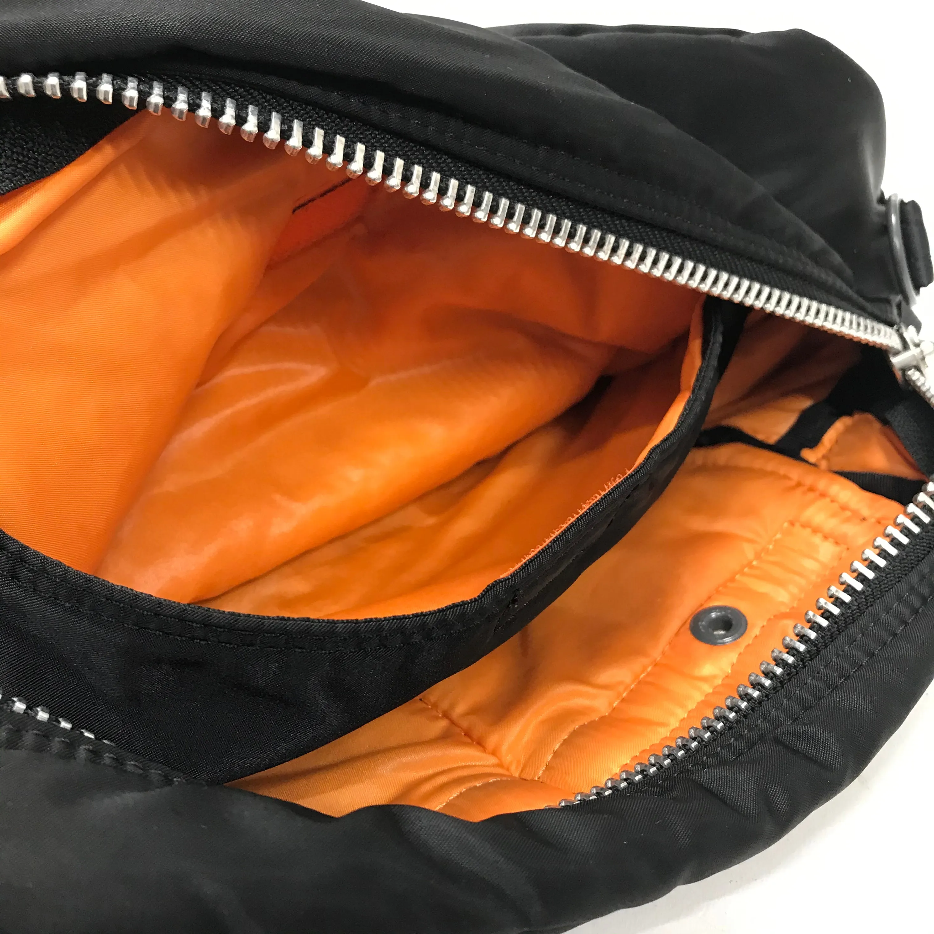 Porter Tanker Waist / Shoulder Bag Black