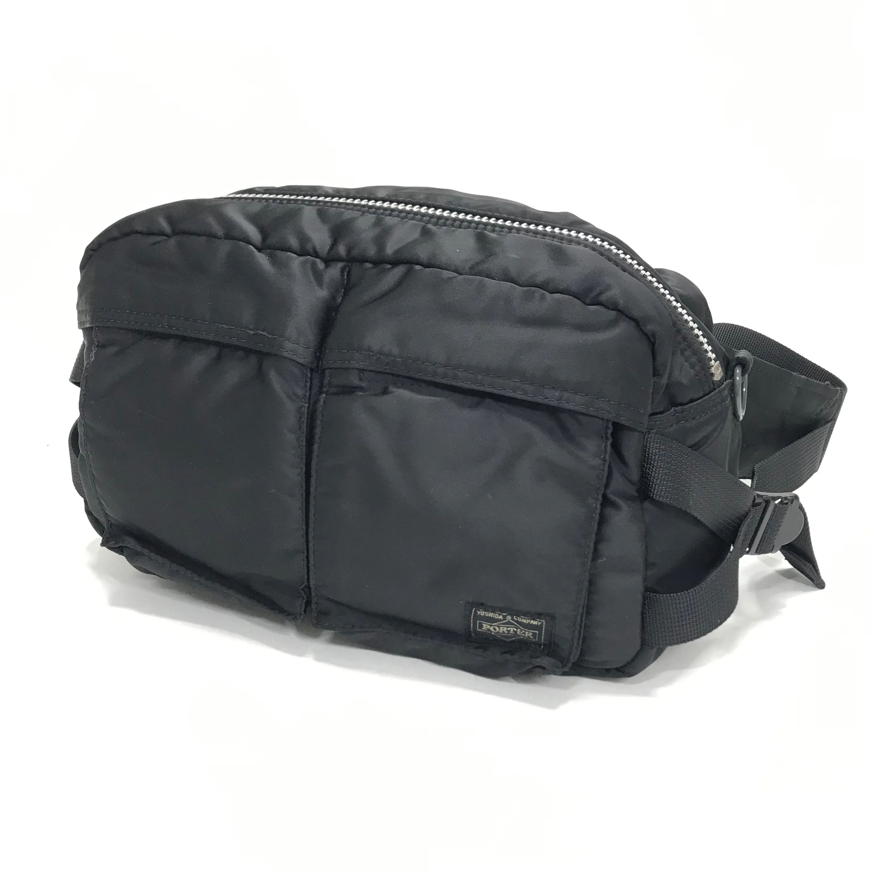 Porter Tanker Waist / Shoulder Bag Black