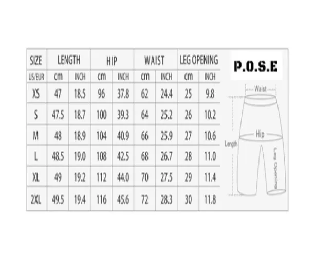 P.O.S.E Mens Vigor Gym Shorts