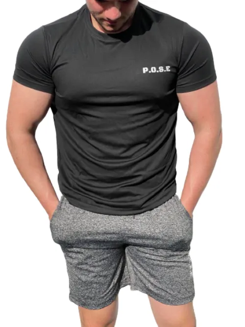 P.O.S.E Mens Vigor Gym Shorts