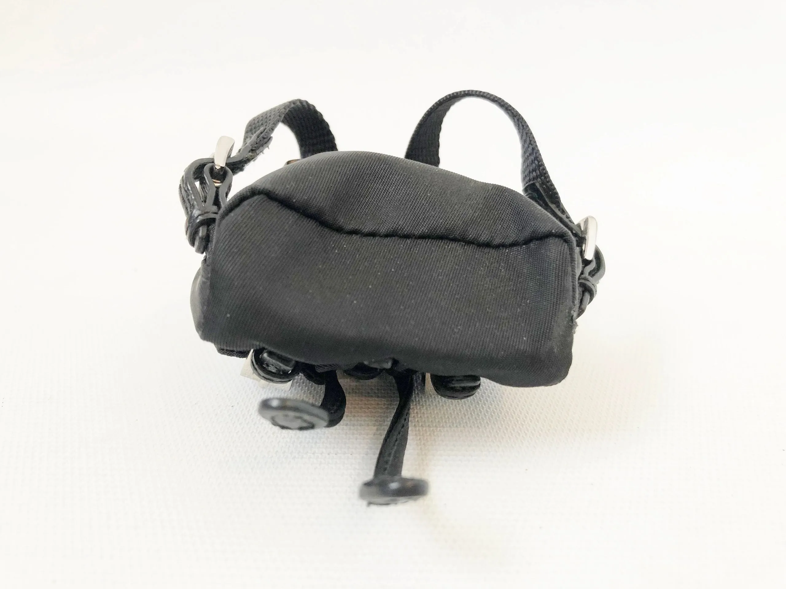Prada Vela Backpack Keychain