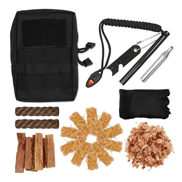 PrepPro Fire Starter & Tinder Kit – Ultimate All-Weather Fire-Starting Solution