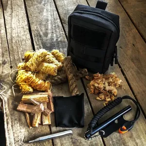 PrepPro Fire Starter & Tinder Kit – Ultimate All-Weather Fire-Starting Solution