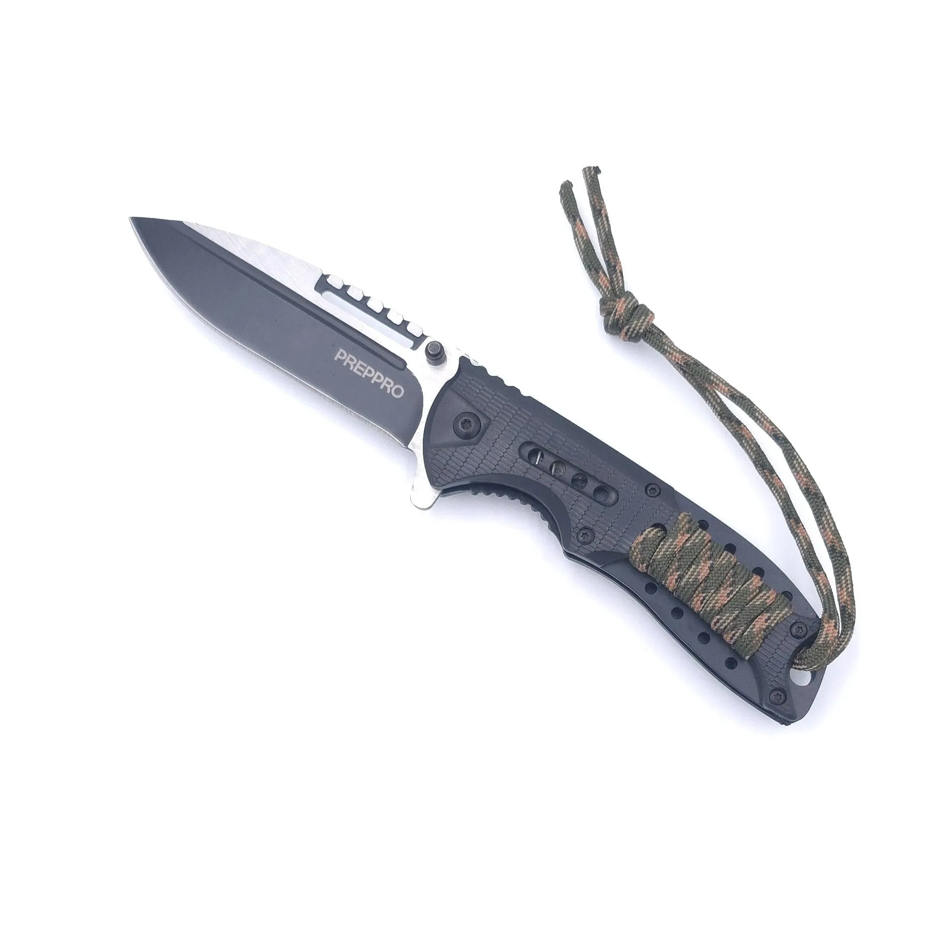 PrepPro Valor Camping Folding Knife – Rugged & Versatile for Outdoor Adventures