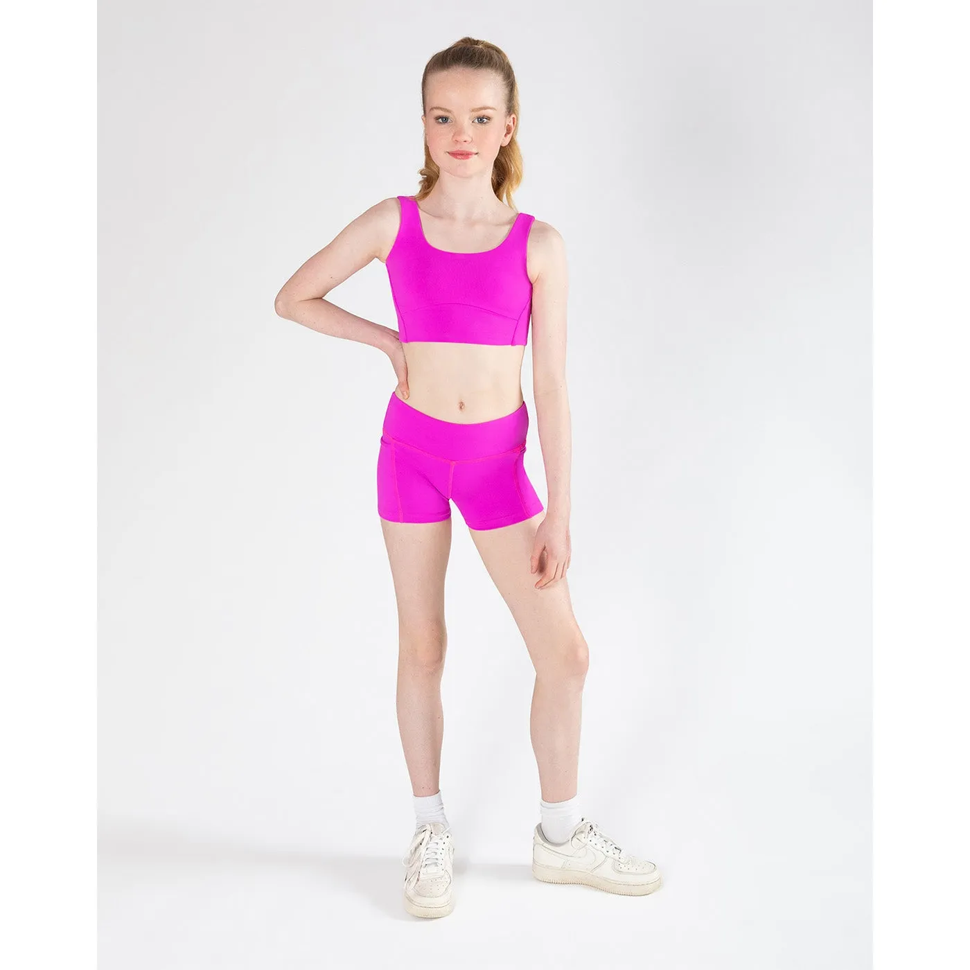 Pretty in Pink 🩷 Madison Pocket Short - Hot Pink