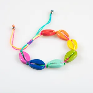 Pride Puka Shell Bracelet or Anklet