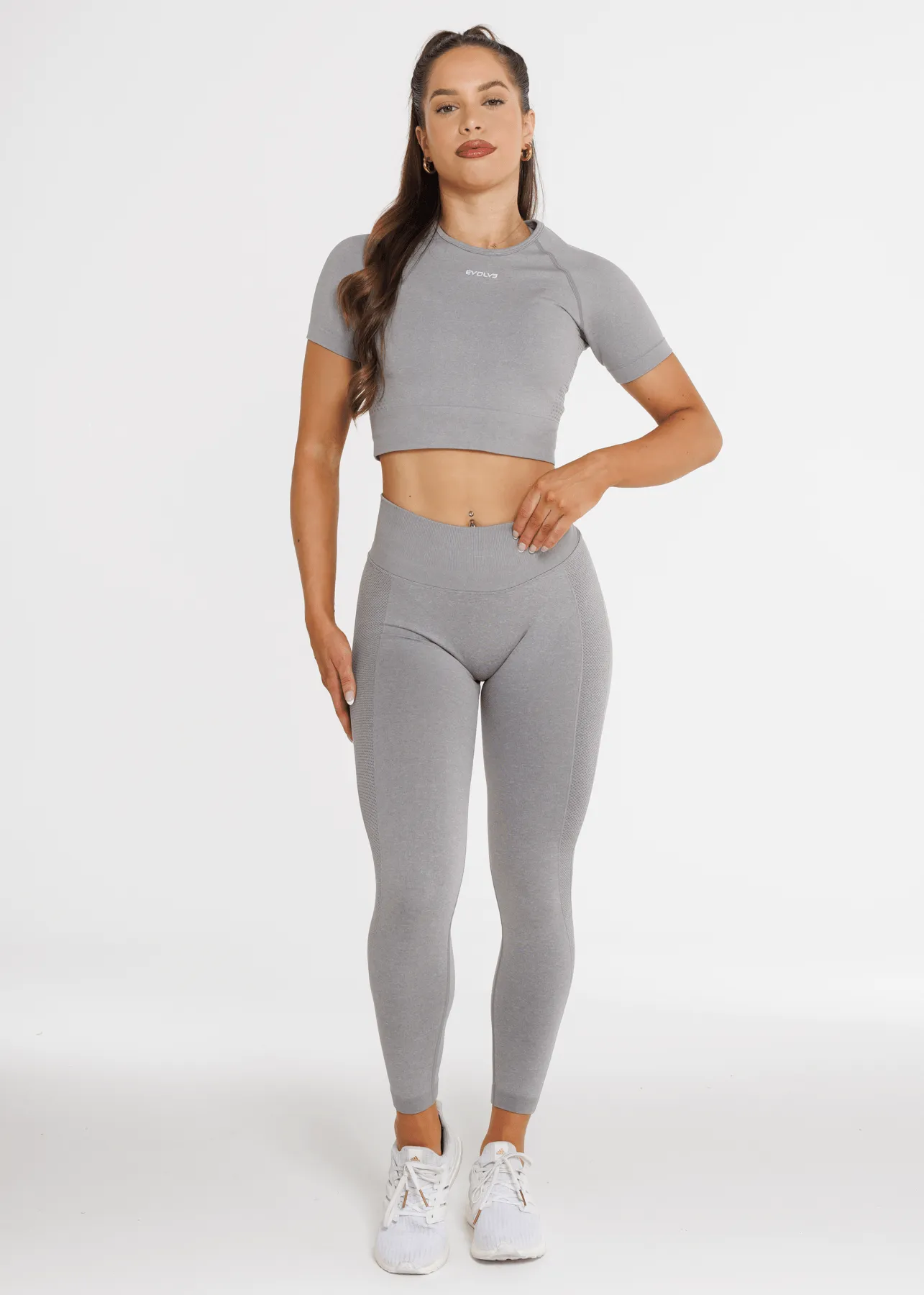 Prime Seamless Short Sleeve - Ash
