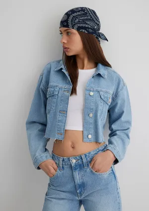 Printed Navy Bandana