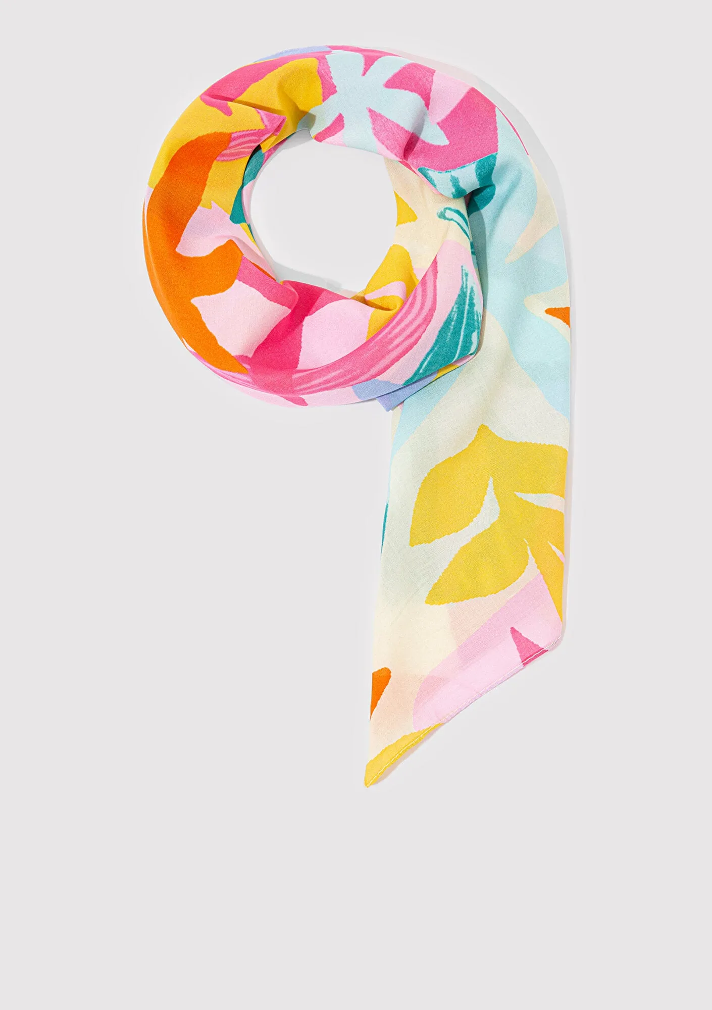Printed Pink Bandana