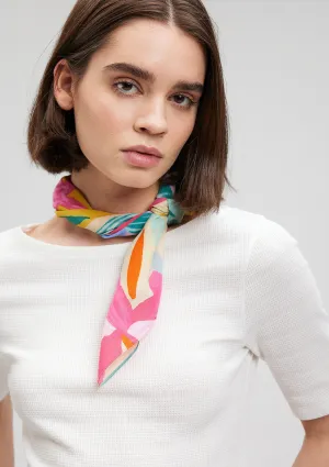 Printed Pink Bandana