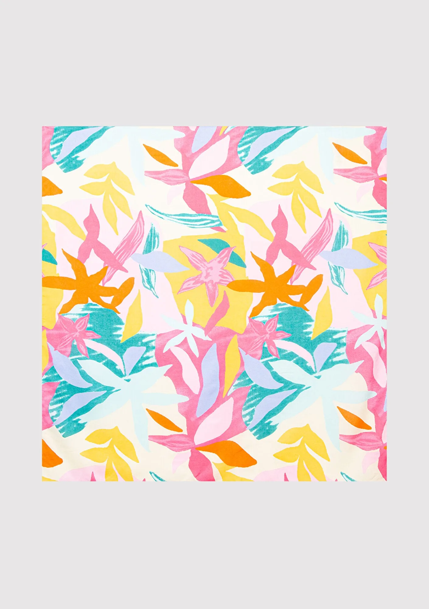 Printed Pink Bandana