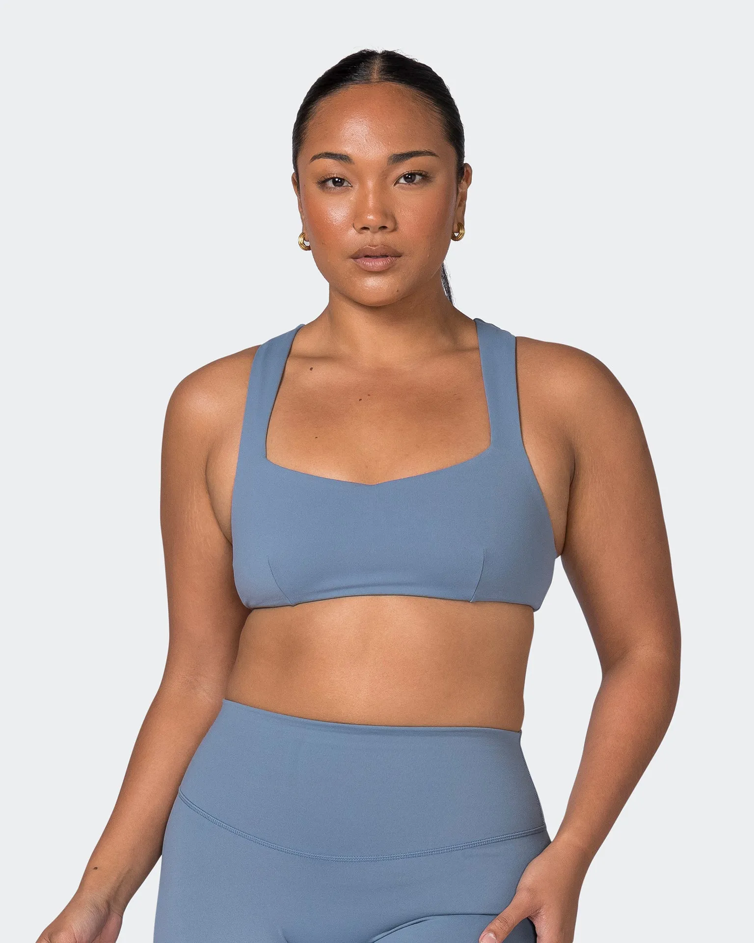 Pulse Bralette - Stone Blue