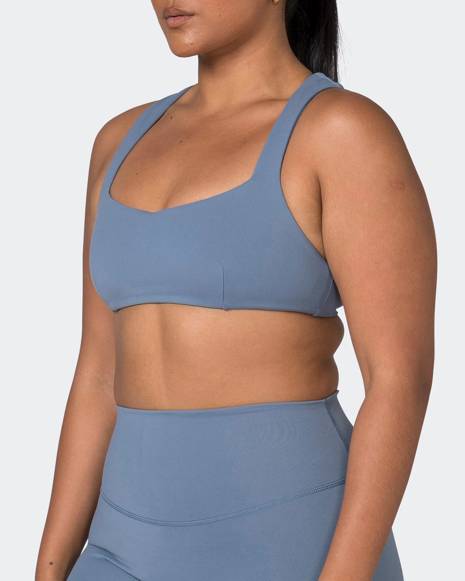 Pulse Bralette - Stone Blue