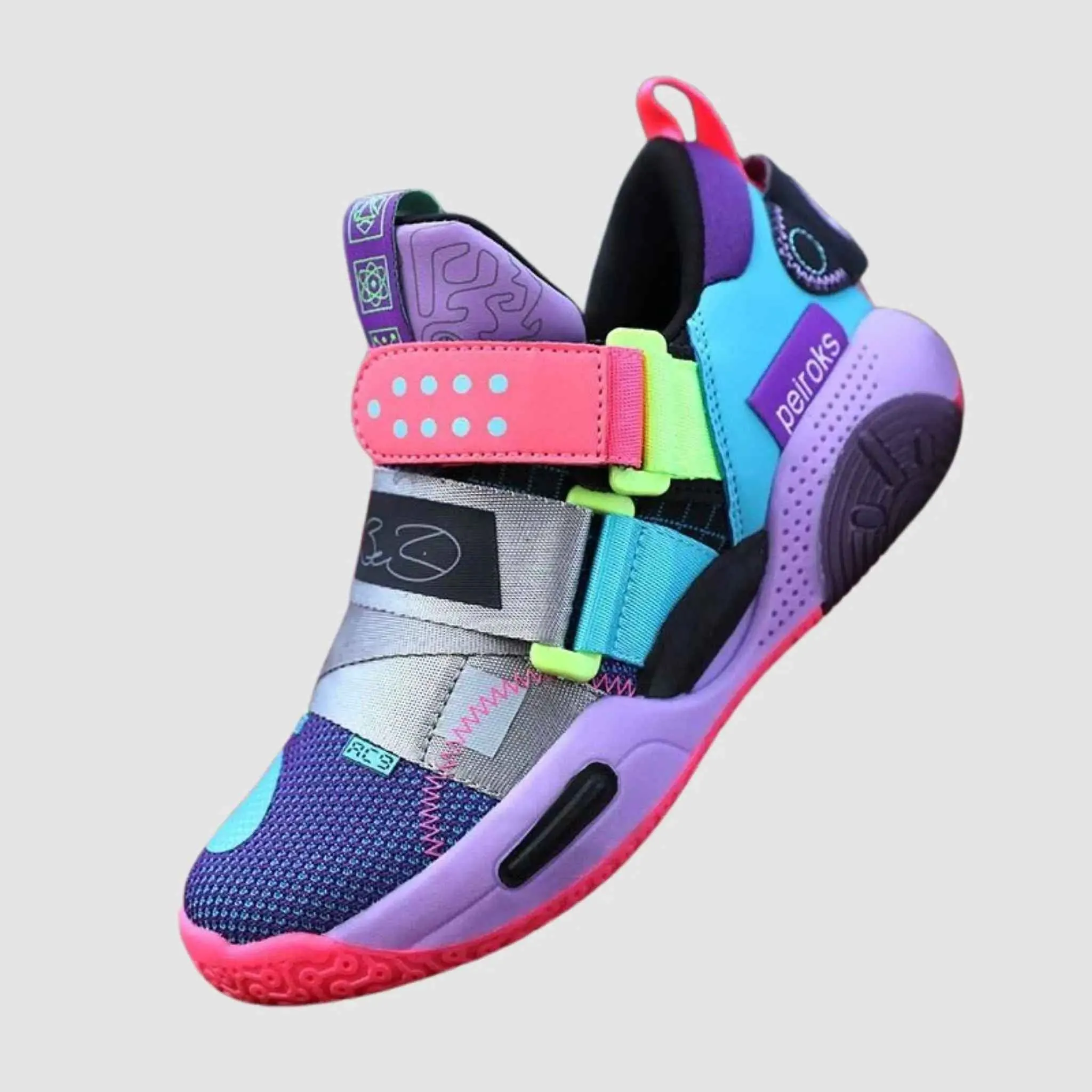 Purple Court Reign Basketball Shoes