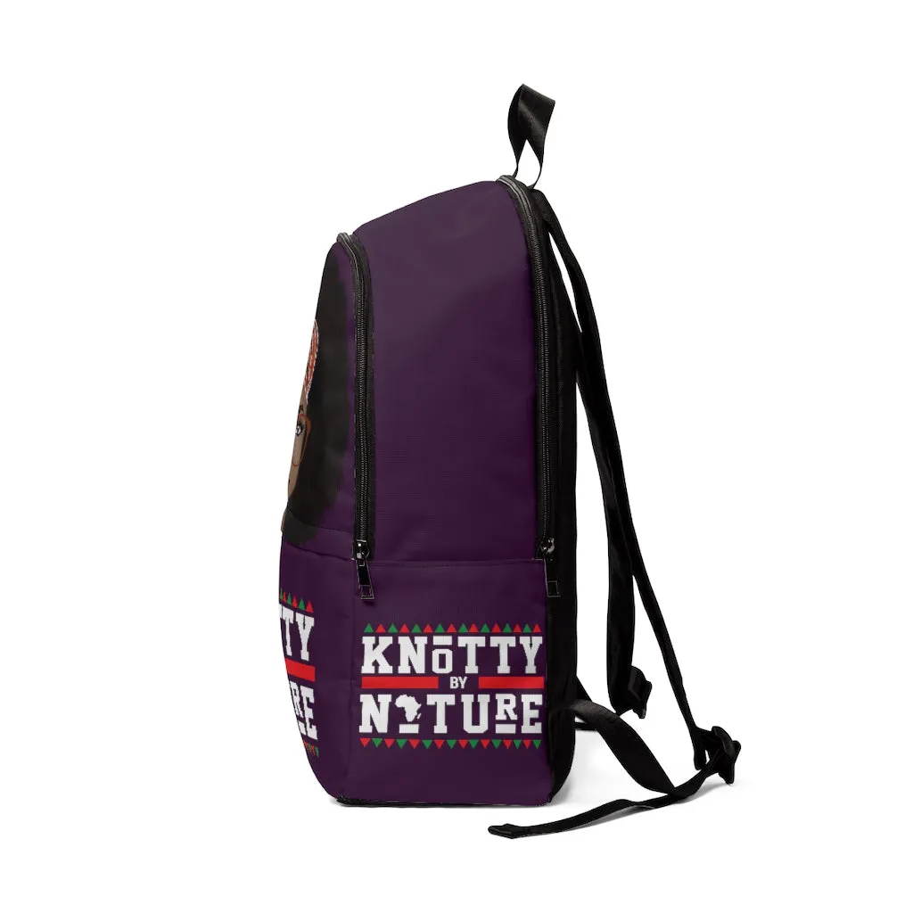 Purple Knotty By Nature Backpack