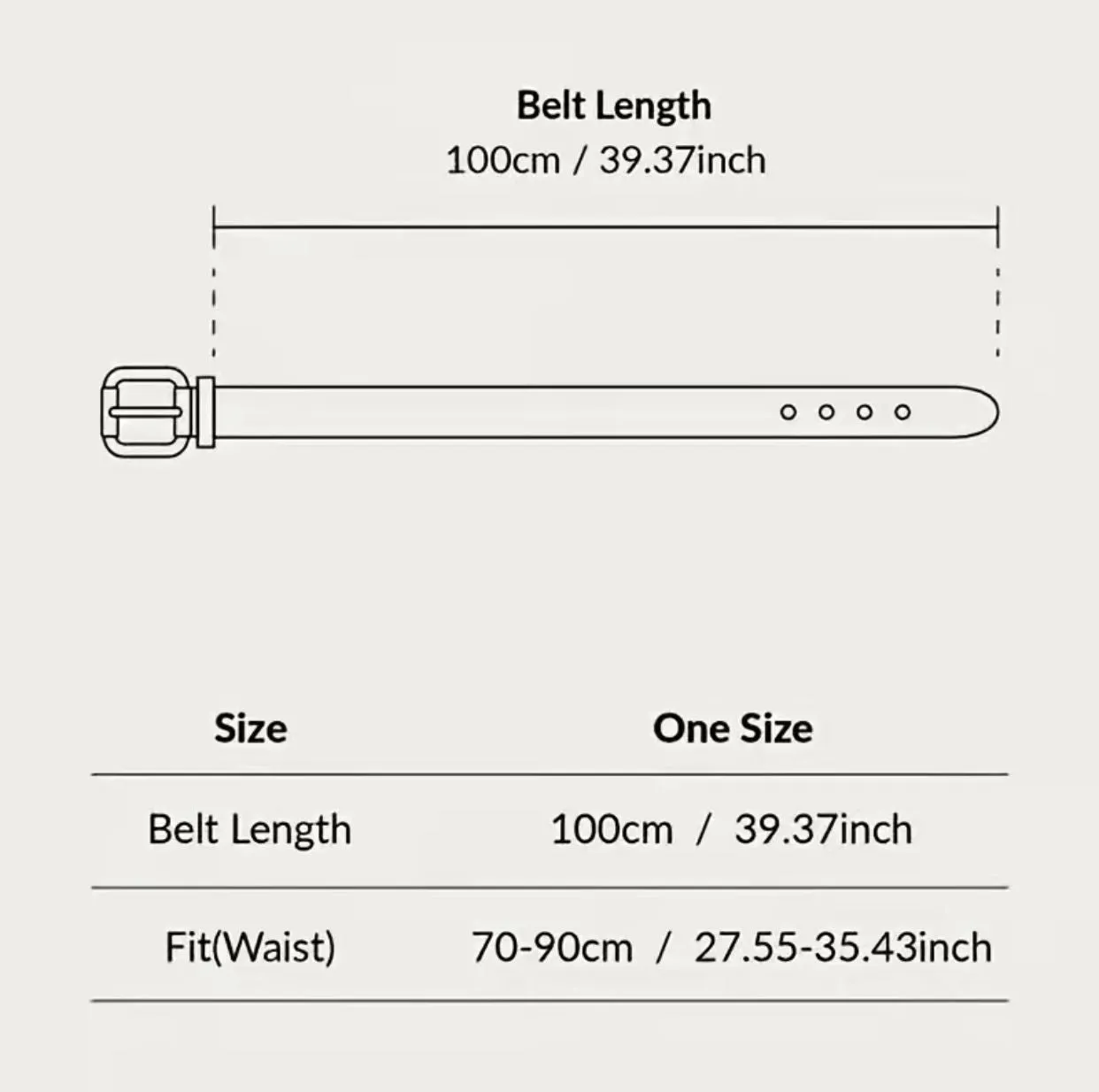 PVC Waist Belt With Rhinestone Buckle