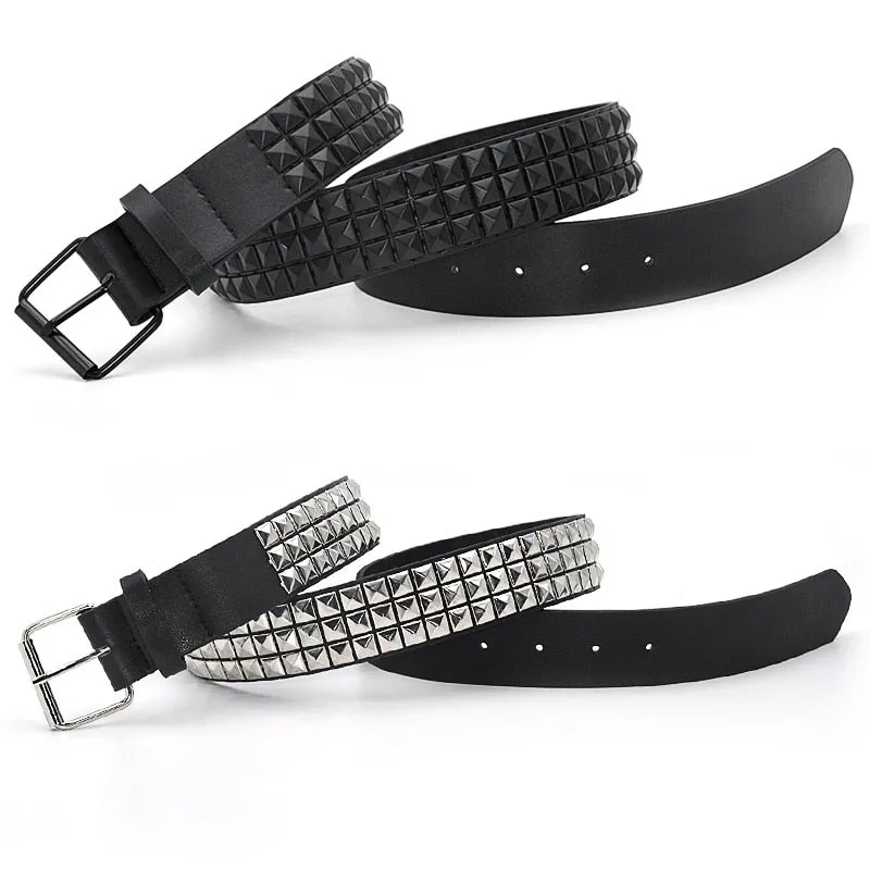 Pyramid Fashion Rivet Belt