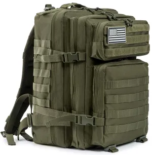 QT&QY 45L Tactical Backpacks, Military Bug Out Bag