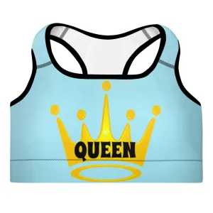 Queen Padded Sports Bra
