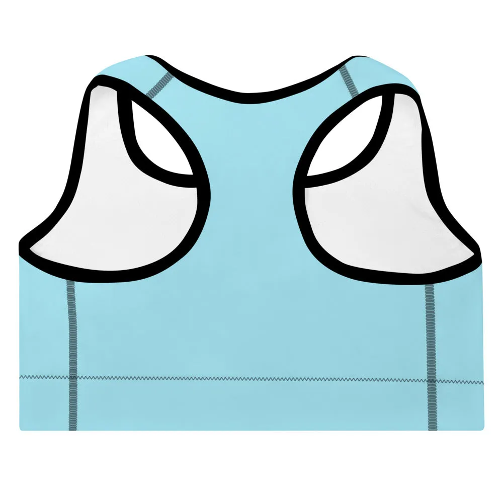 Queen Padded Sports Bra