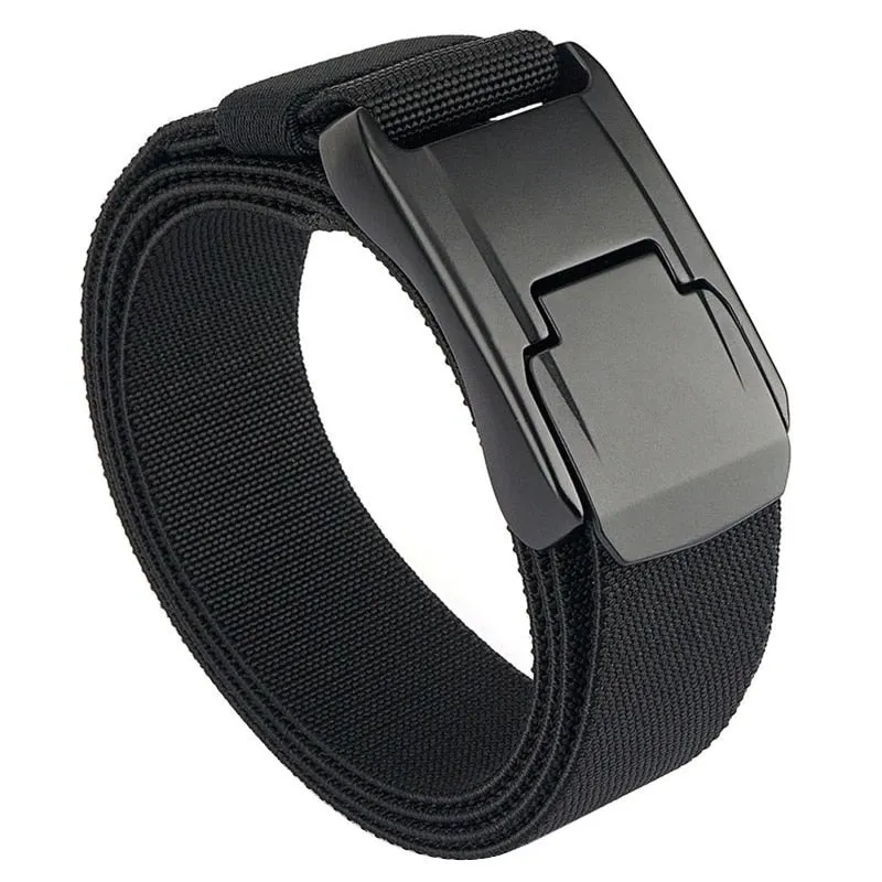Quick Release Buckle Elastic Stretch Belt