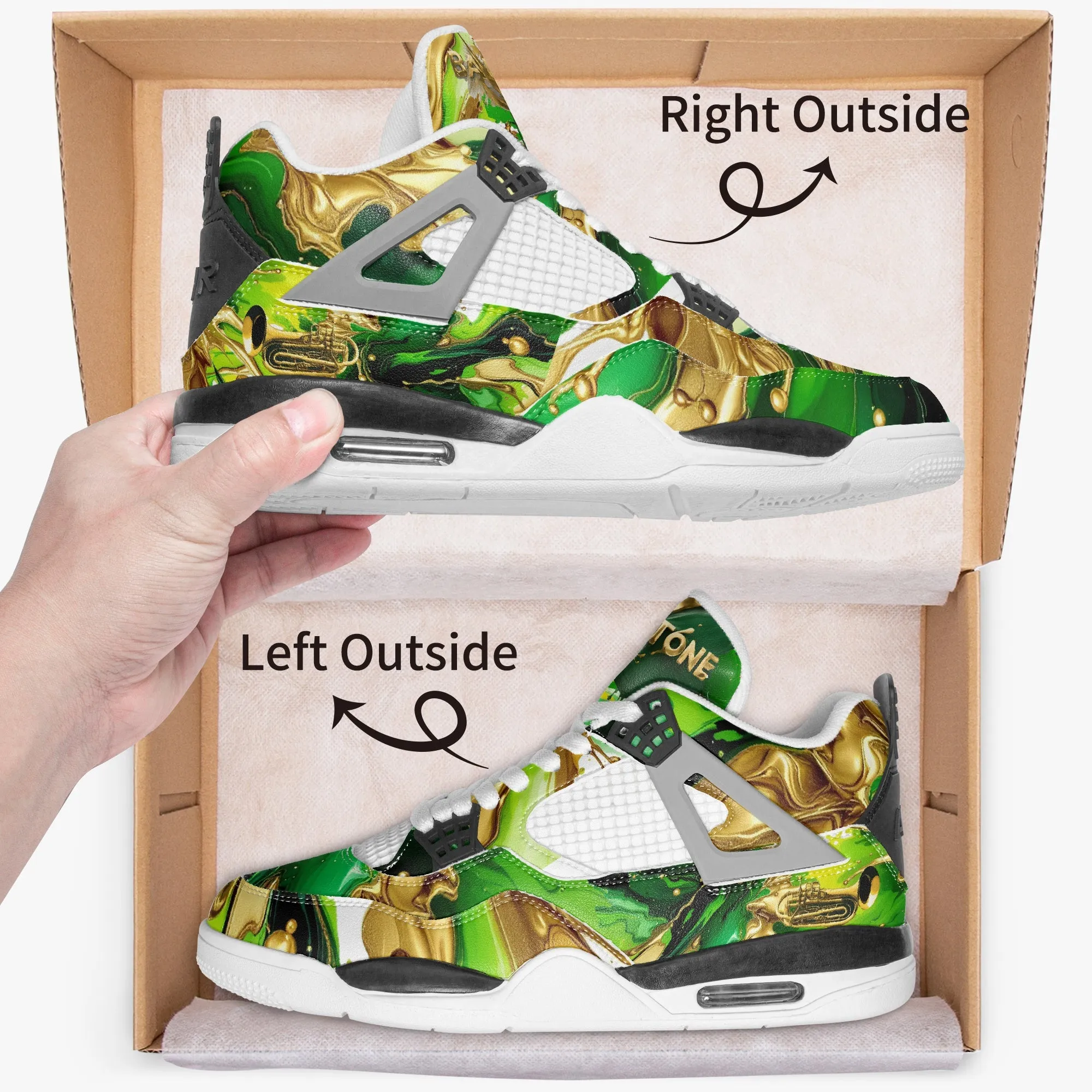 "Baritone" Band Basketball Sneakers
