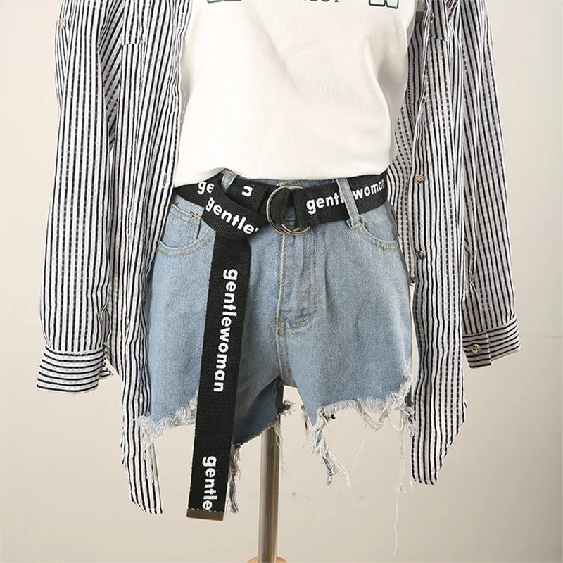 "GENTLEWOMEN" CANVAS BELT K071503