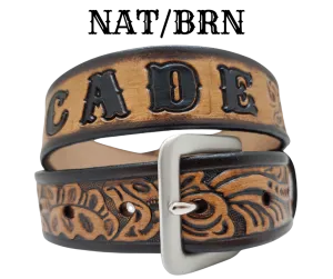 "Lil' Pendleton" Leather KIDS/CHILDRENS Name Belt