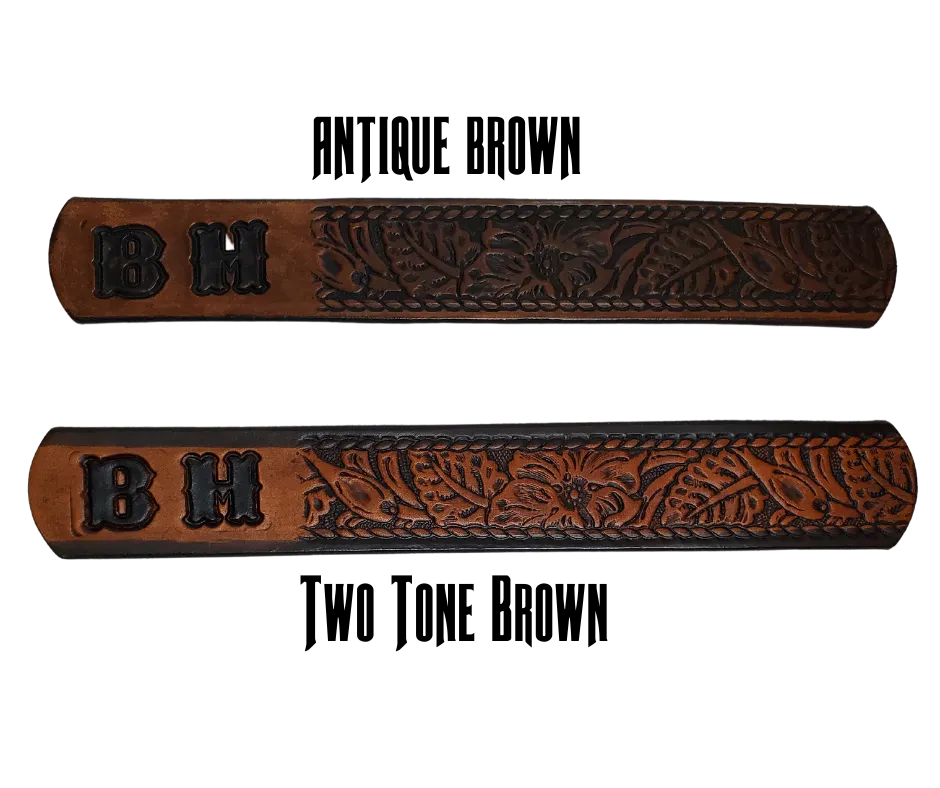 "Lil' Ranch" Leather KIDS/CHILDRENS Name Belt