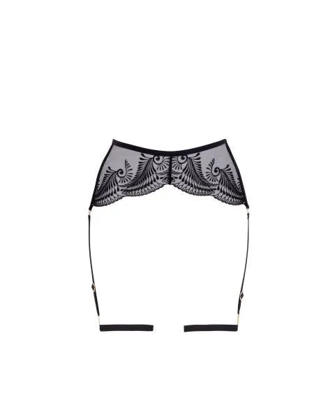 Rafaela Thigh Harness - Black -