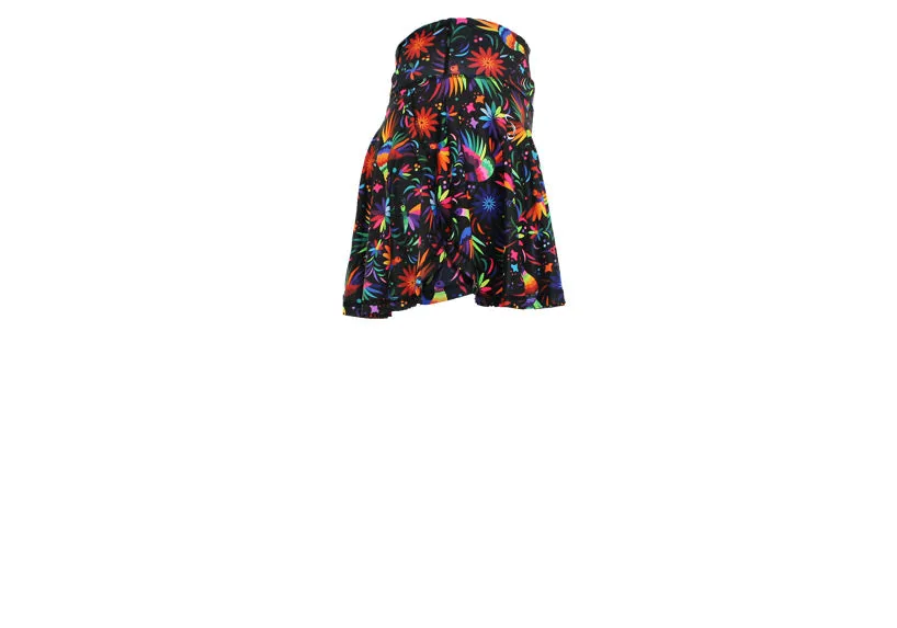 Rainbow Rainforest Skort