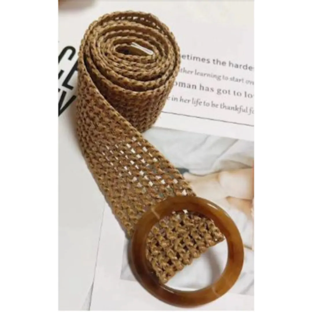Rattan Belt - Round